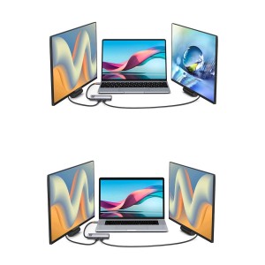 هاب 6 پورت باسئوس مدل WKWG030013 USB-C